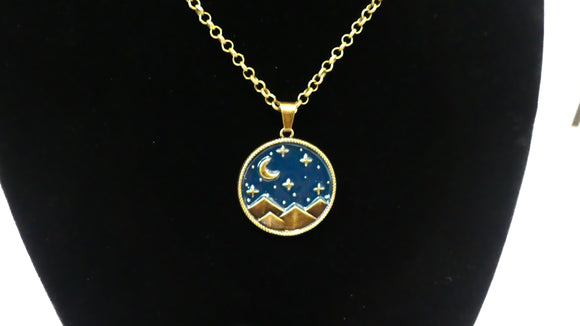 Moon Light Vintage Necklace
