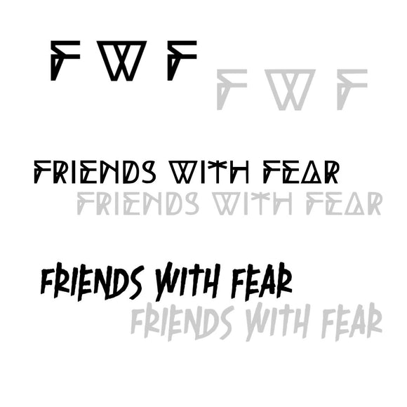 Friends With Fear Sticker Pack